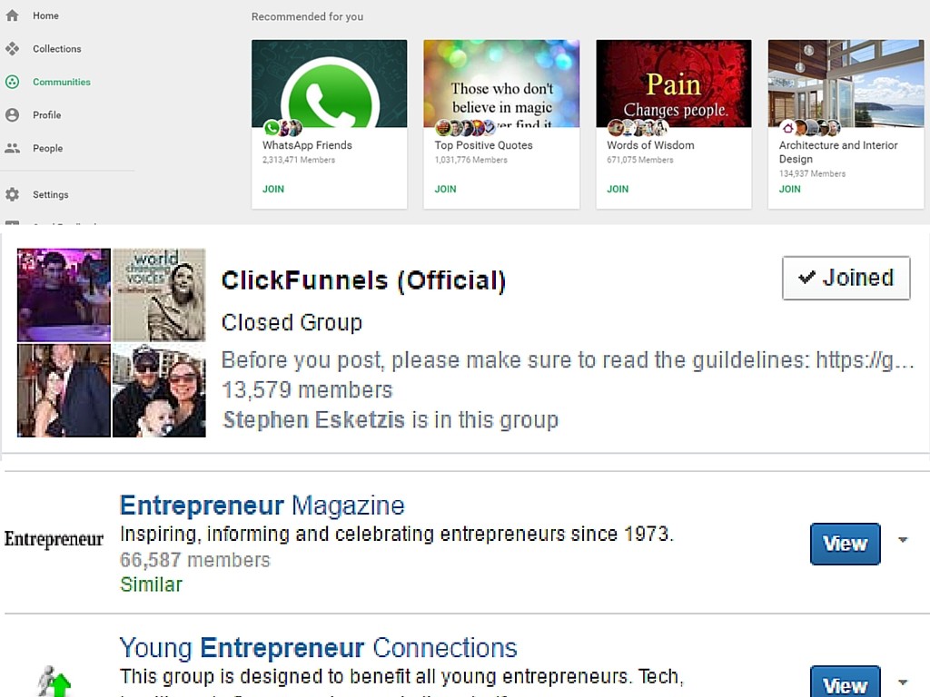 groups