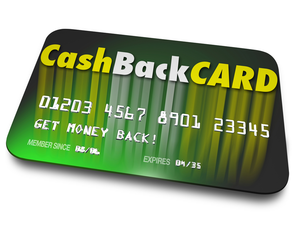 Cash Back Credit Card Incentives Reward Charge Money