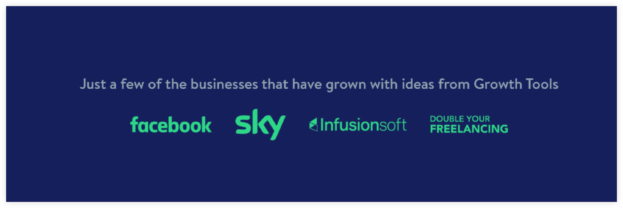 Growth Tools Social Proof Example