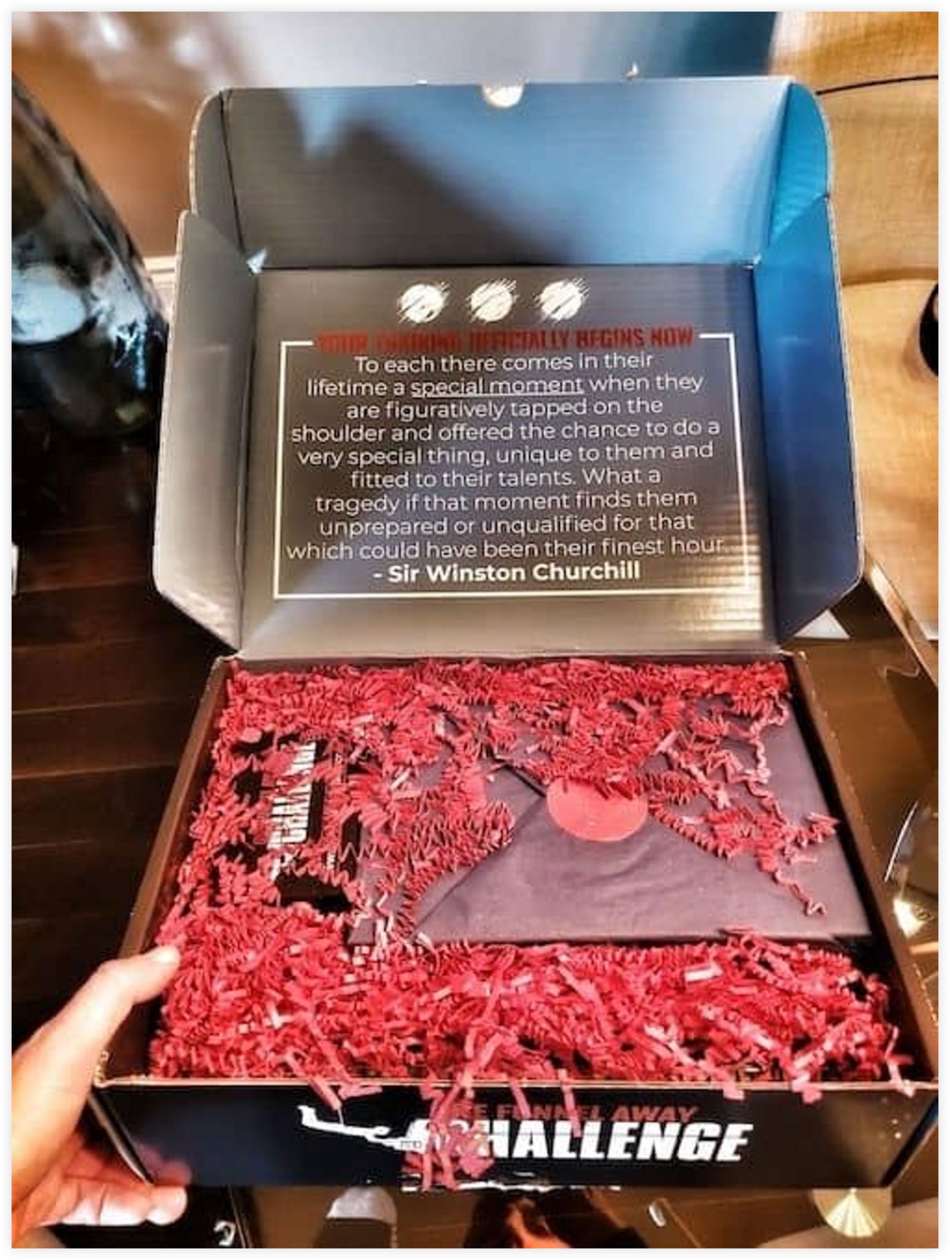 ClickFunnels Customer Unboxing One Funnel Away Award