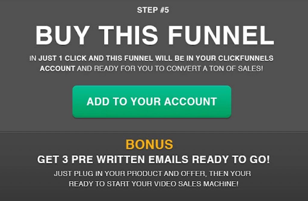 ClickFunnels Video Sales Letter Funnel