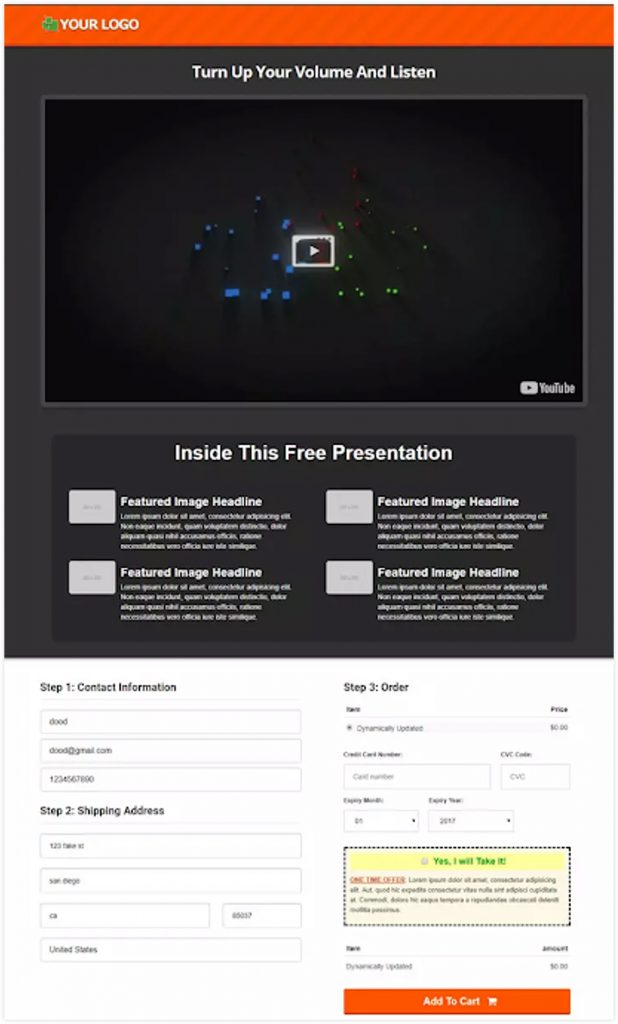 ClickFunnels Membership Funnel Template