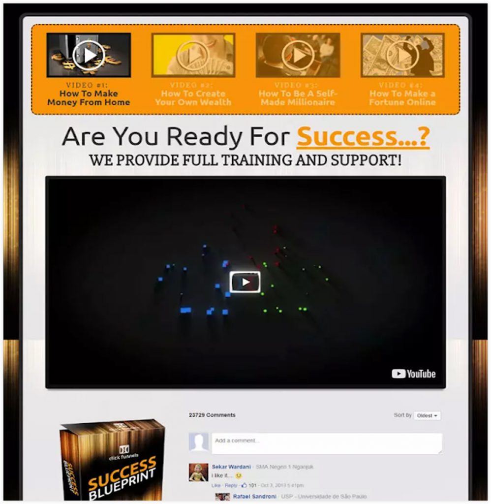 ClickFunnels Coming Soon Video Sales Funnel Template