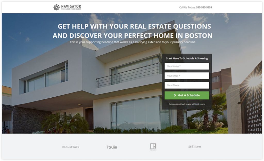 Real Estate Opt-in Sales Funnel Template