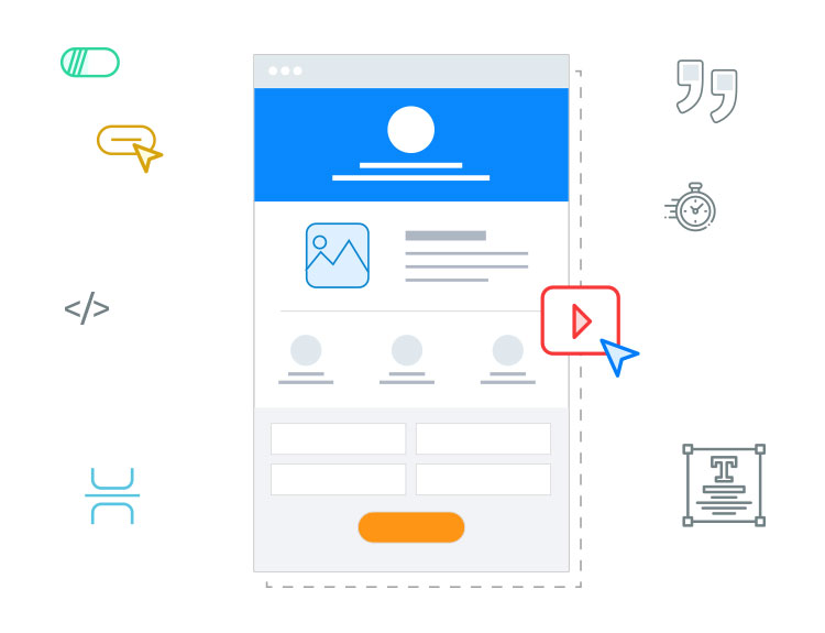 samcart page builder page illustration