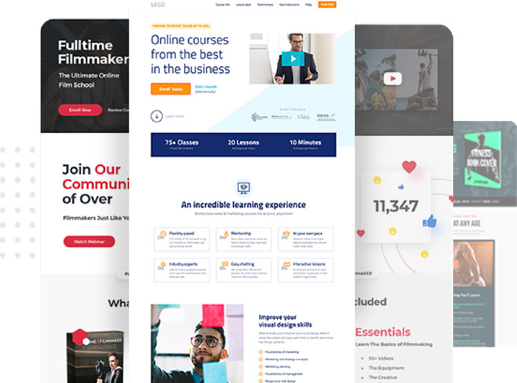 samcart's ecommerce store builder