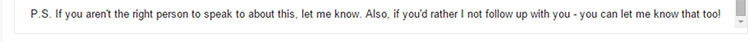 cold email outreach template