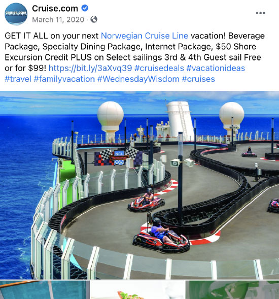 facebook advertisement example