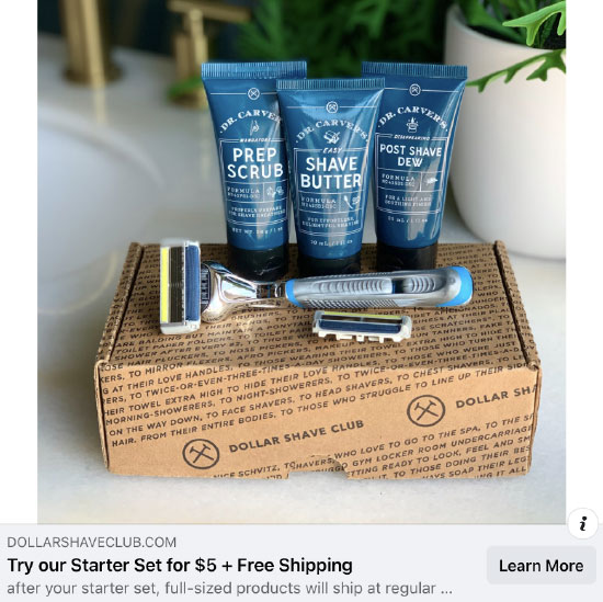 dollar save club facebook landing page