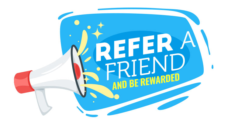 refer a friend illustration