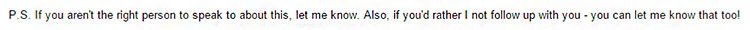 cold email outreach