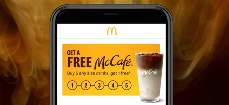 free mccafe reward from mcdonald