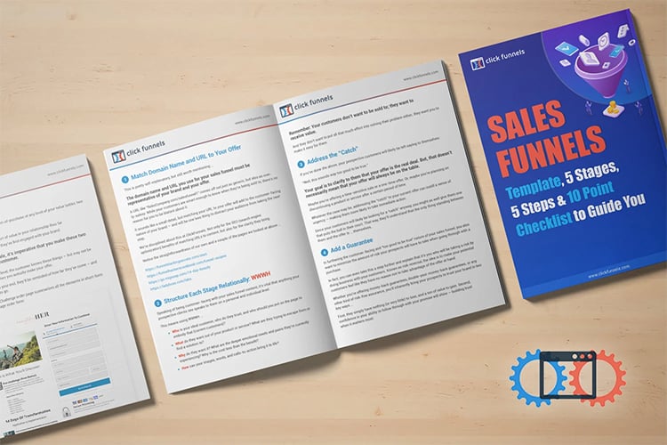 sales funnel template and 10 point checklist