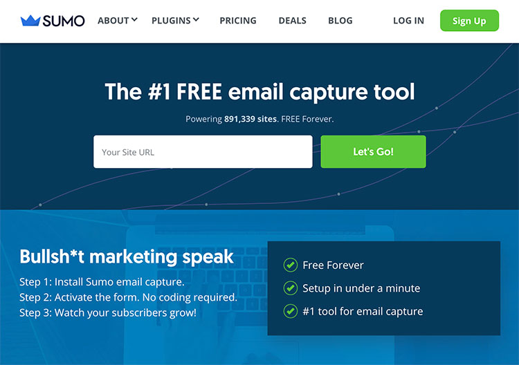 sumo homepage