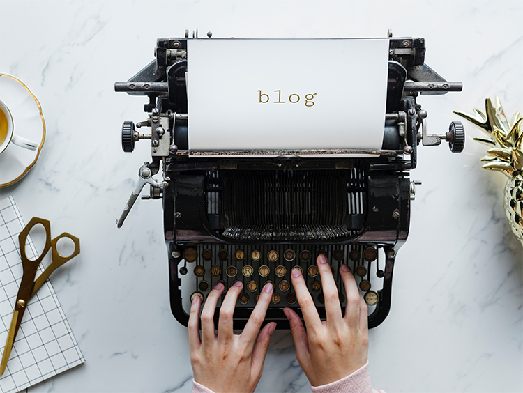 writing a blog post