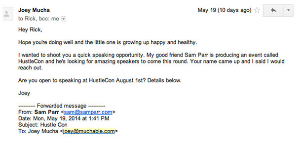 email introduction
