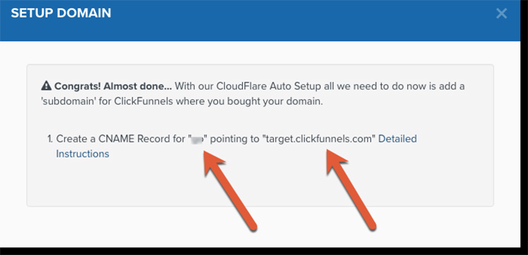 custom domain setup