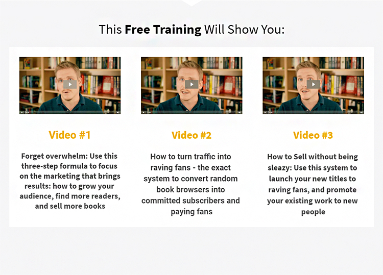 Free training video series example