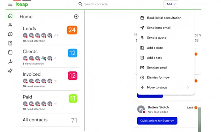 Keap marketing campaign planning tools.