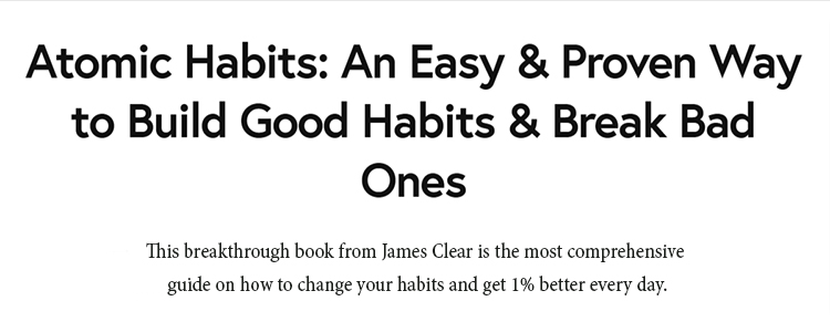Sales page headline that uses the title and subtitle of a book.
