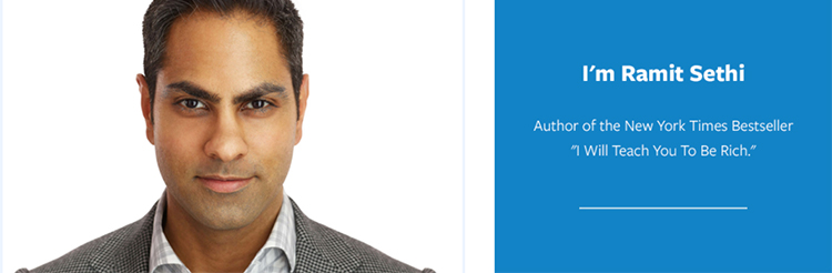 Sales page introduction example.