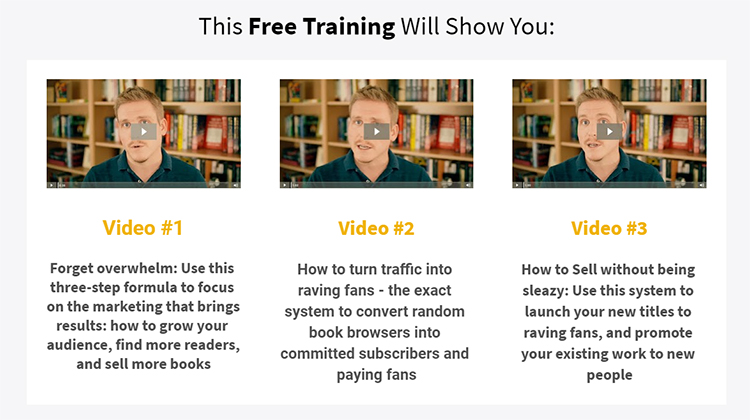 Free training video screenshot example.