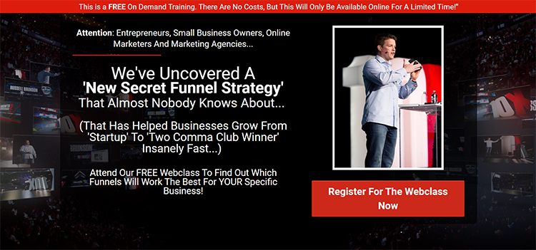 Pique the Potential Customer’s Curiosity example.