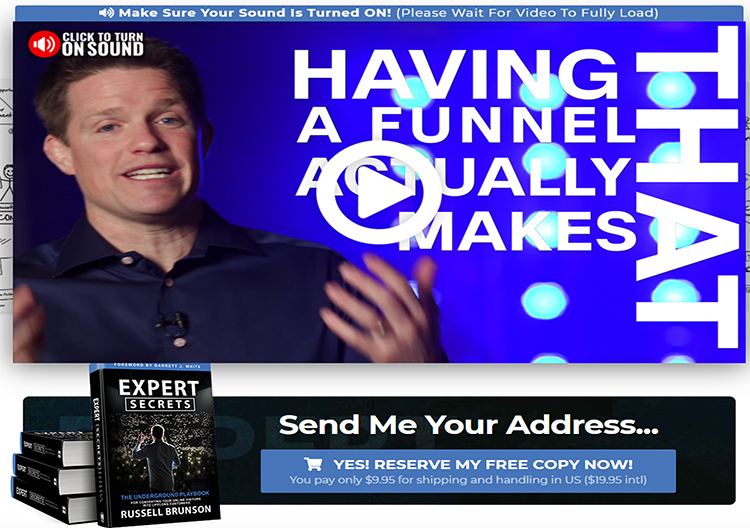 Free book + shipping example.