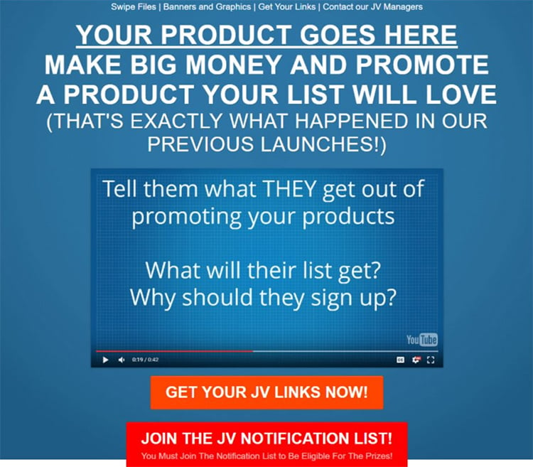Product Launch Template By Clickfunnels