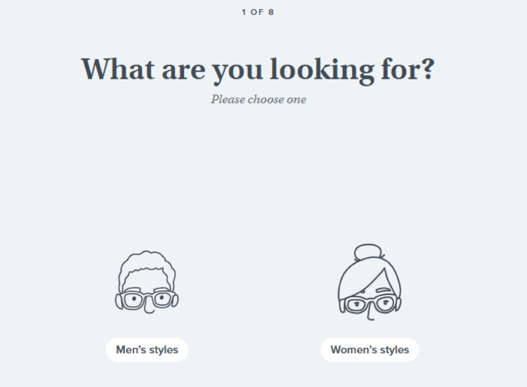 Quiz question, what are you looking for, example.