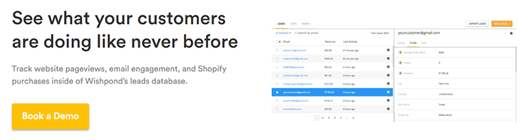 Wishpond’s Features, Shopify Marketing. 