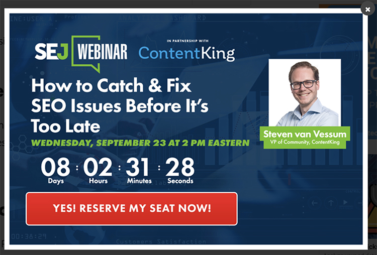 Webinar, Search Engine Journal.