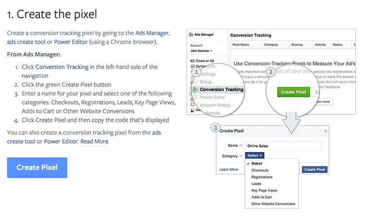 Add Facebook conversion pixel tracking – Cordial Knowledge Base