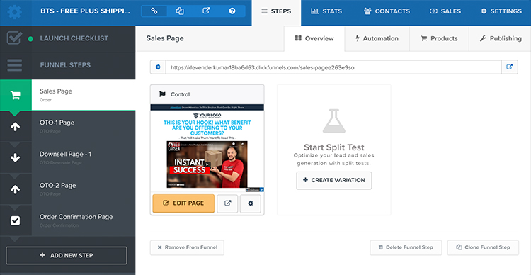 What Factors Affect Your Lead Generation Cost?, software, sales page dashboard.