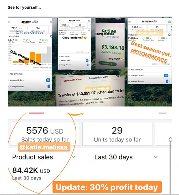 Use Social Proof example. 