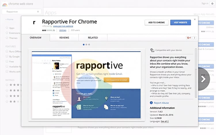 Rapportive