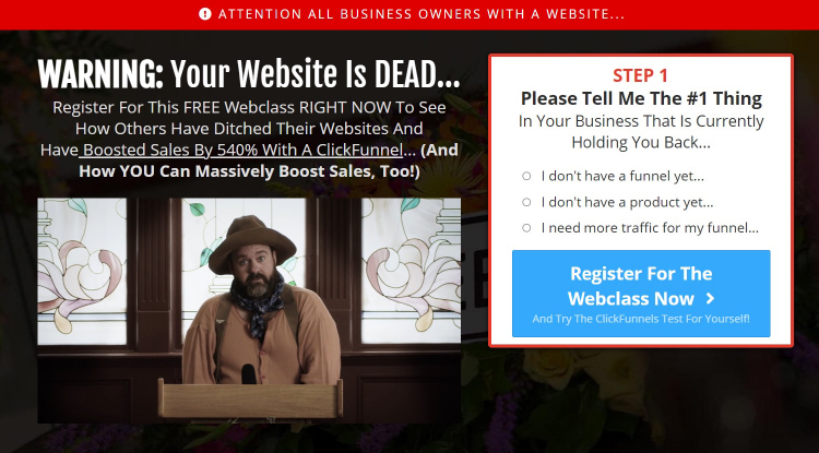 Death of a Website Webclass