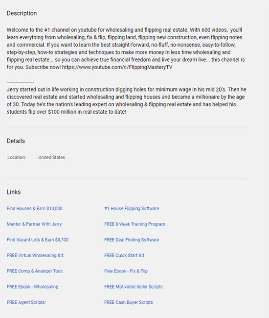 long list of lead-gen links, example. 