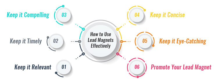 How to Use Lead Magnets Effectively, diagram. 