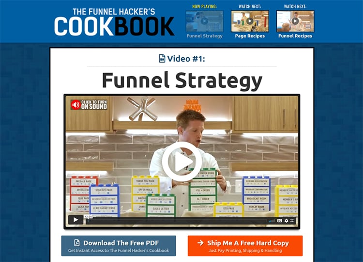 The Top 5 Variations of the Value Ladder Sales Funnel, squeeze page funnel thank you page. 