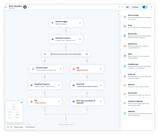 ClickFunnels 2.0, Email Broadcasts and Email Workflows