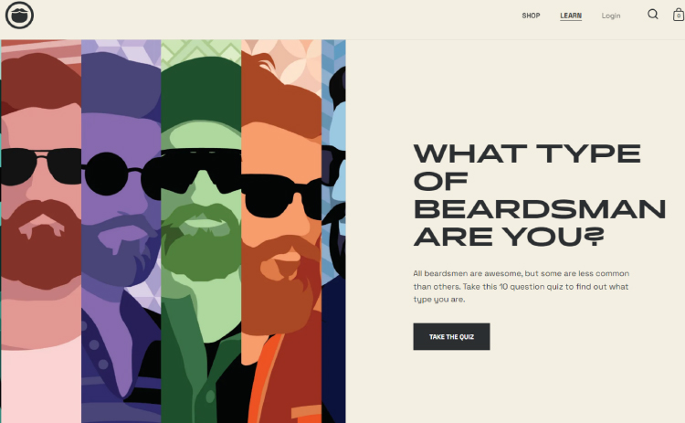 Quiz to help men determine what type of “beardsman” they are.
