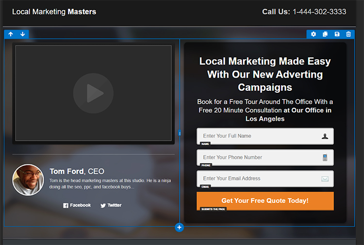 Click on “Edit Page” and now you can turn your sales funnel into something special.