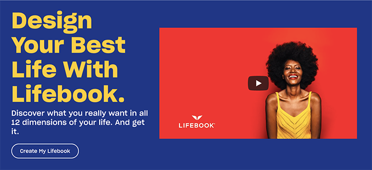Here's an example of call-to-value from Lifebook by Mindvalley: 