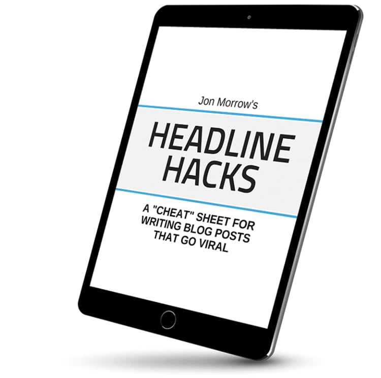 Jon Morrow’s “Headline Hacks” is a great free resource that features the most popular headline formulas.