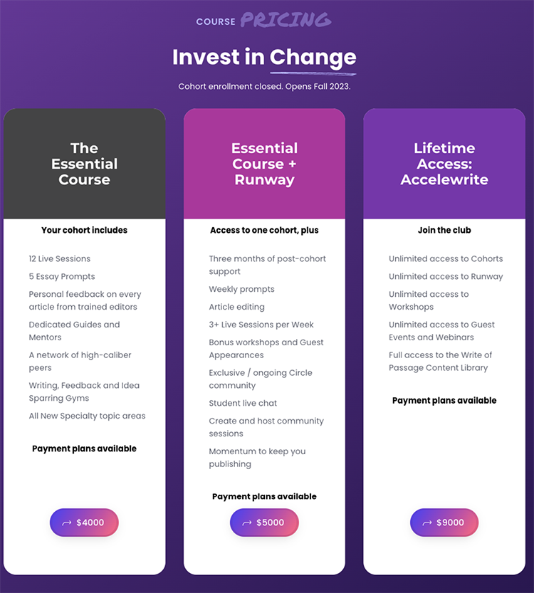 Use Tiered Pricing & Value Packs