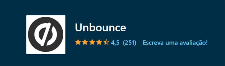 Unbounce Feedback Rating On Capterra