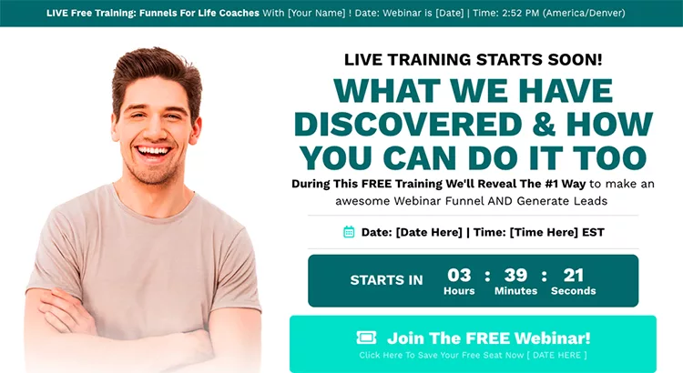 What we have discovered & how you can do it too, free webinar example. 