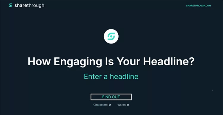 Sharethrough Headline Analyzer