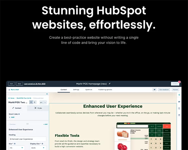 Partnership And Collaboration, Hubspot and Sprocket Digital example. 